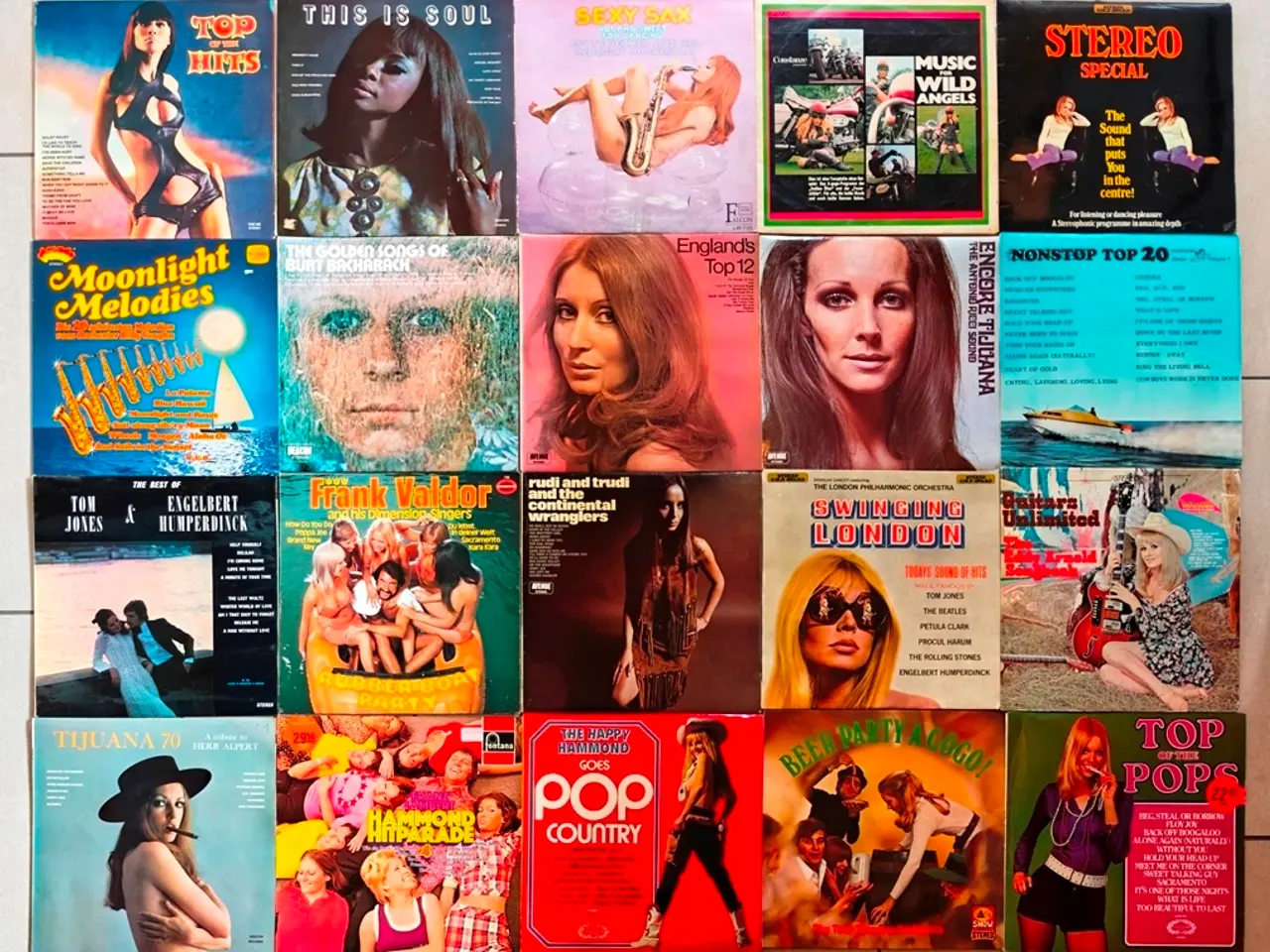 Billede 1 - LP samling med Easy Listening