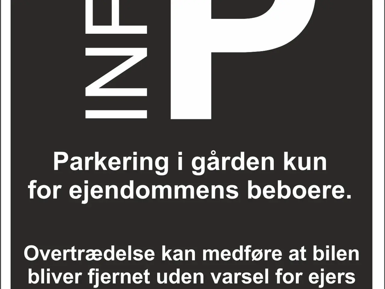 Billede 10 - Nye P-skilte med forskellige tekster