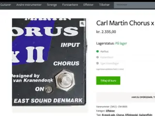 Carl Martin contour