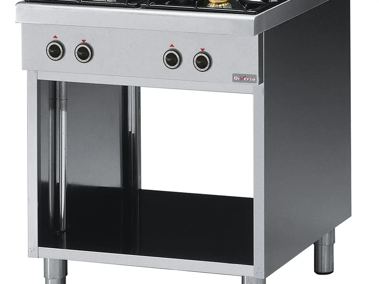 Billede 1 - Gaskomfur 4 blus (2x 3,6 kW & 2x 5 kW)
