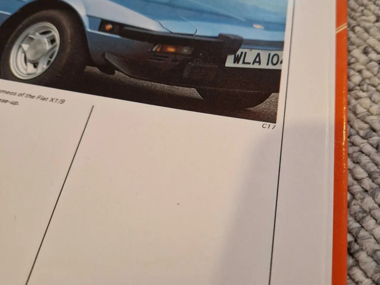 Billede 2 - Fiat X1/9