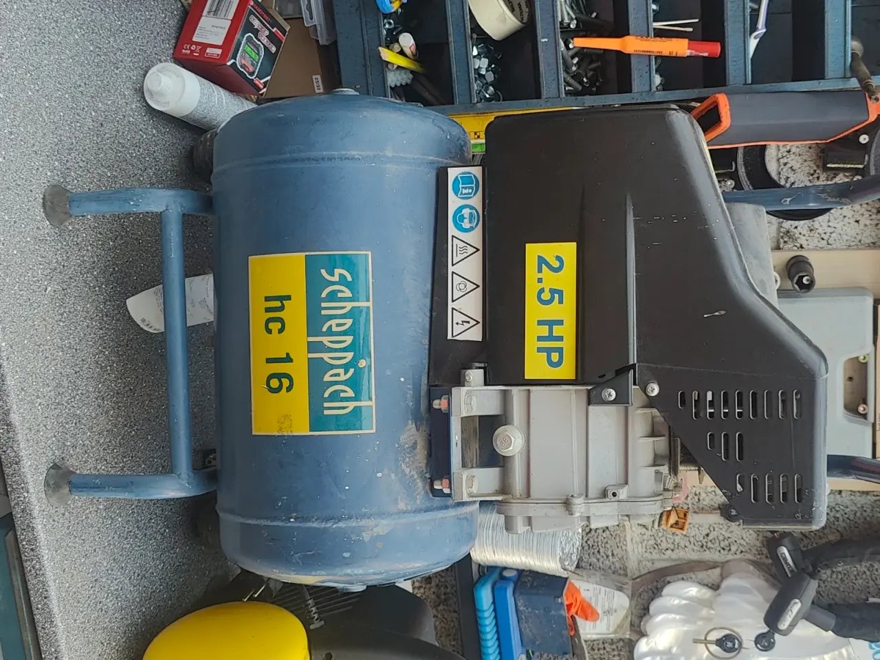 Billede 1 - 2.5 Hk kompressor