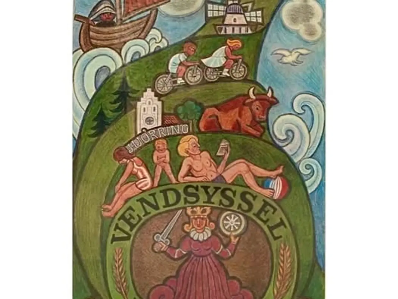 Billede 1 - Henry Heerup plakat, Vendsyssel/Hjørring. KØBES
