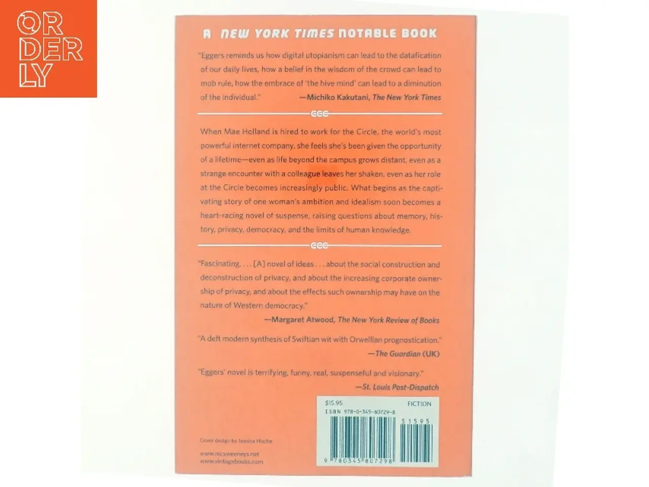Billede 3 - The Circle af Dave Eggers (Bog)