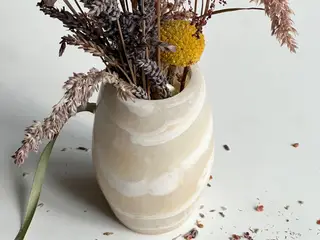 Oval vase