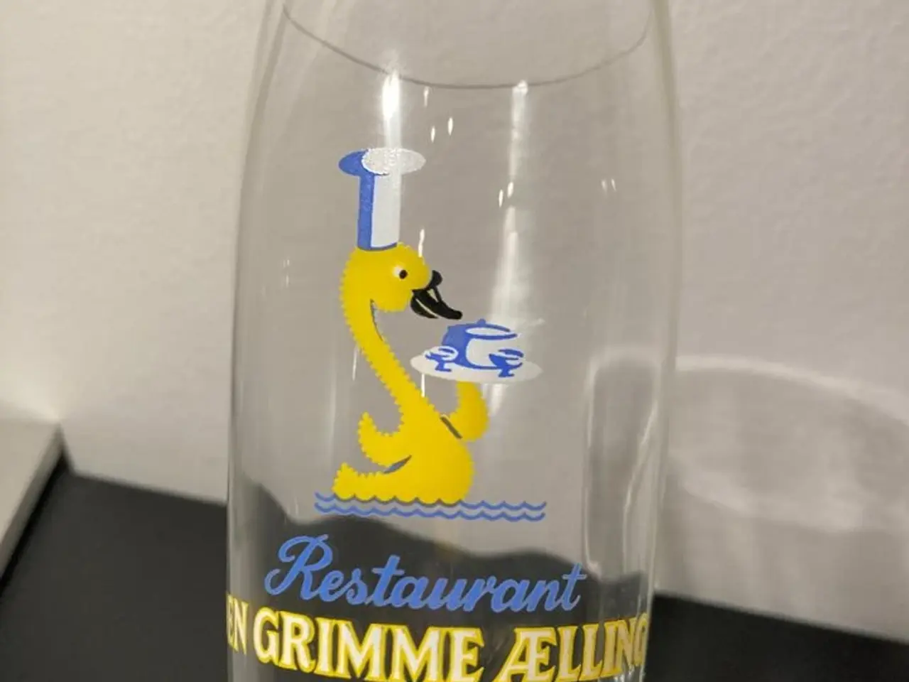 Billede 3 - Ølglas fra Restaurant Den Grimme Ælling