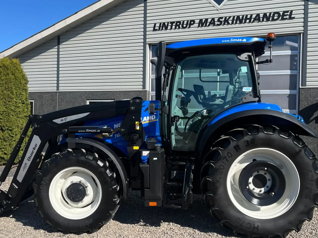 Billede 10 - New Holland T6.145 AC Med frontlæsser