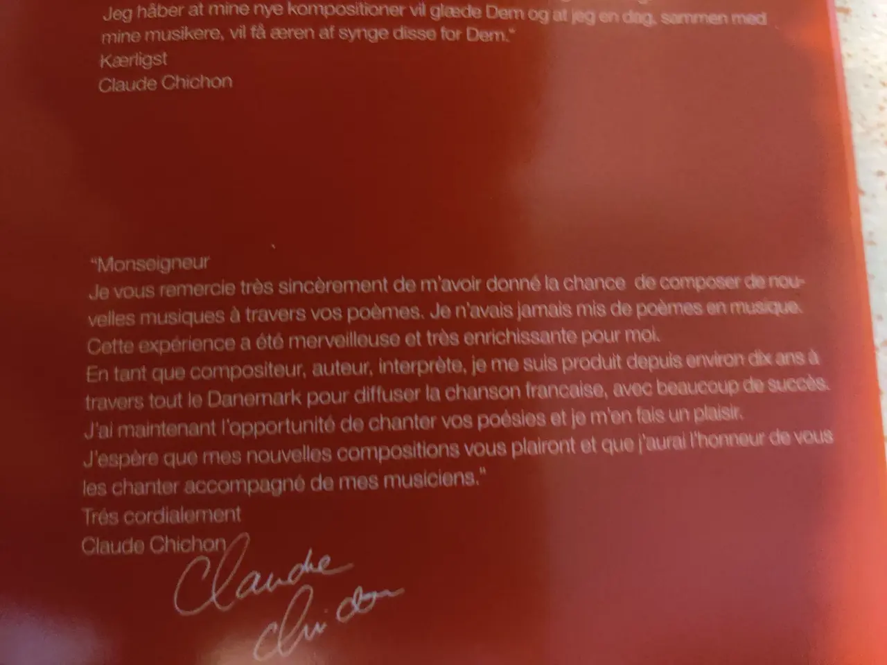 Billede 6 - Prins Henrik's franske digte Lasirene. CD