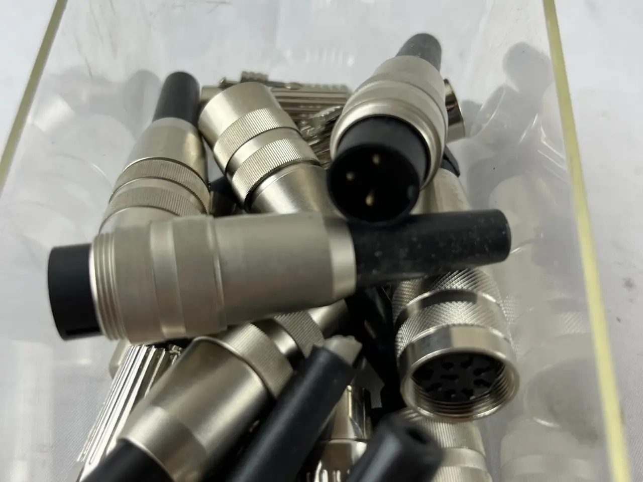 Billede 5 - Circular Metal Connectors Male Female parti