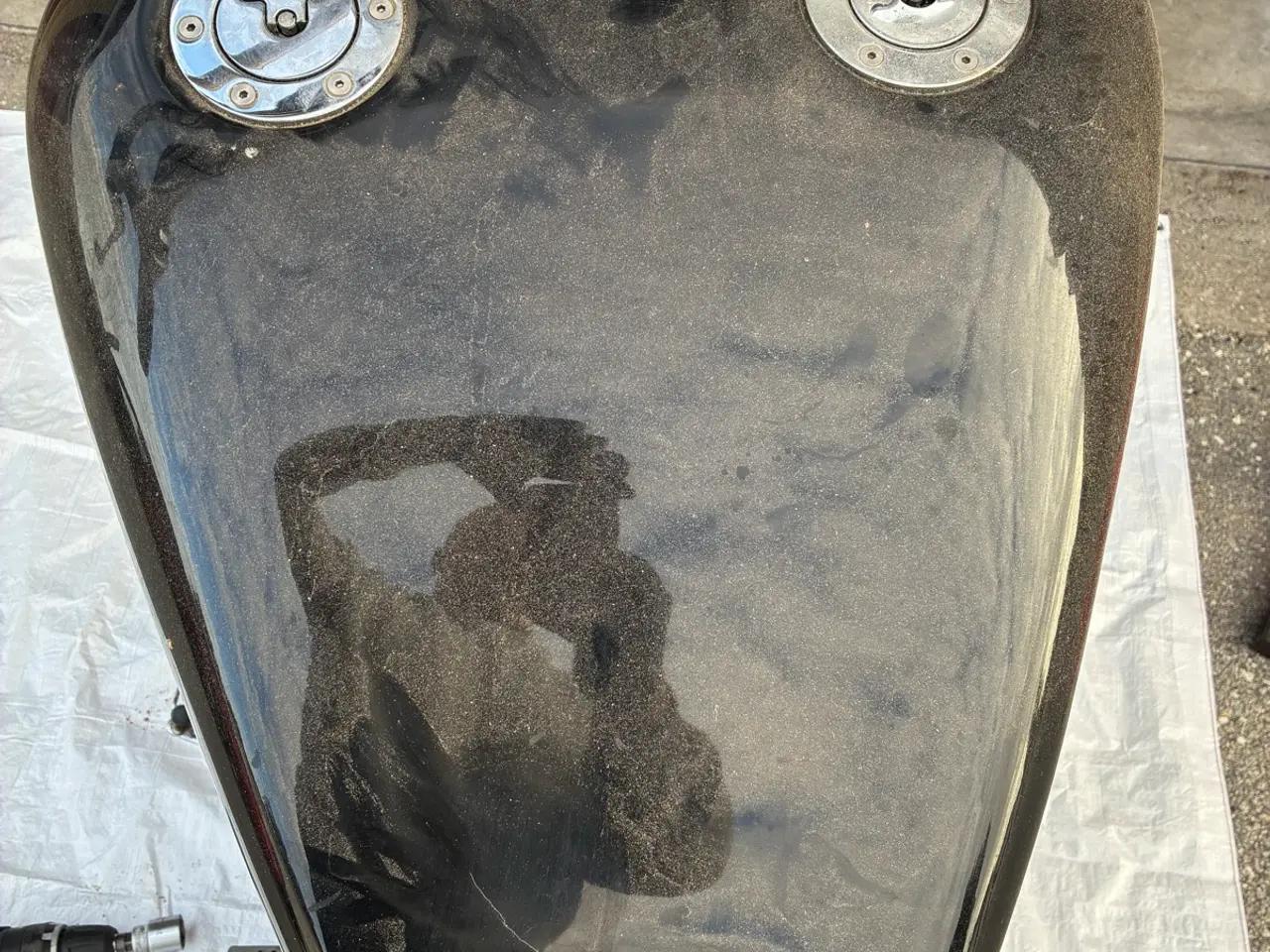 Billede 2 - Harley styr og tank