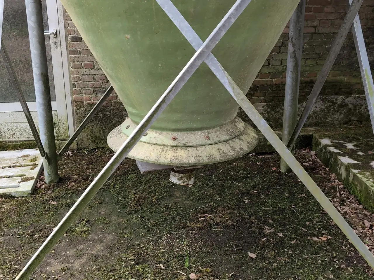Billede 2 - Flex 40m3 glasfibersilo uden indblæsningsrør
