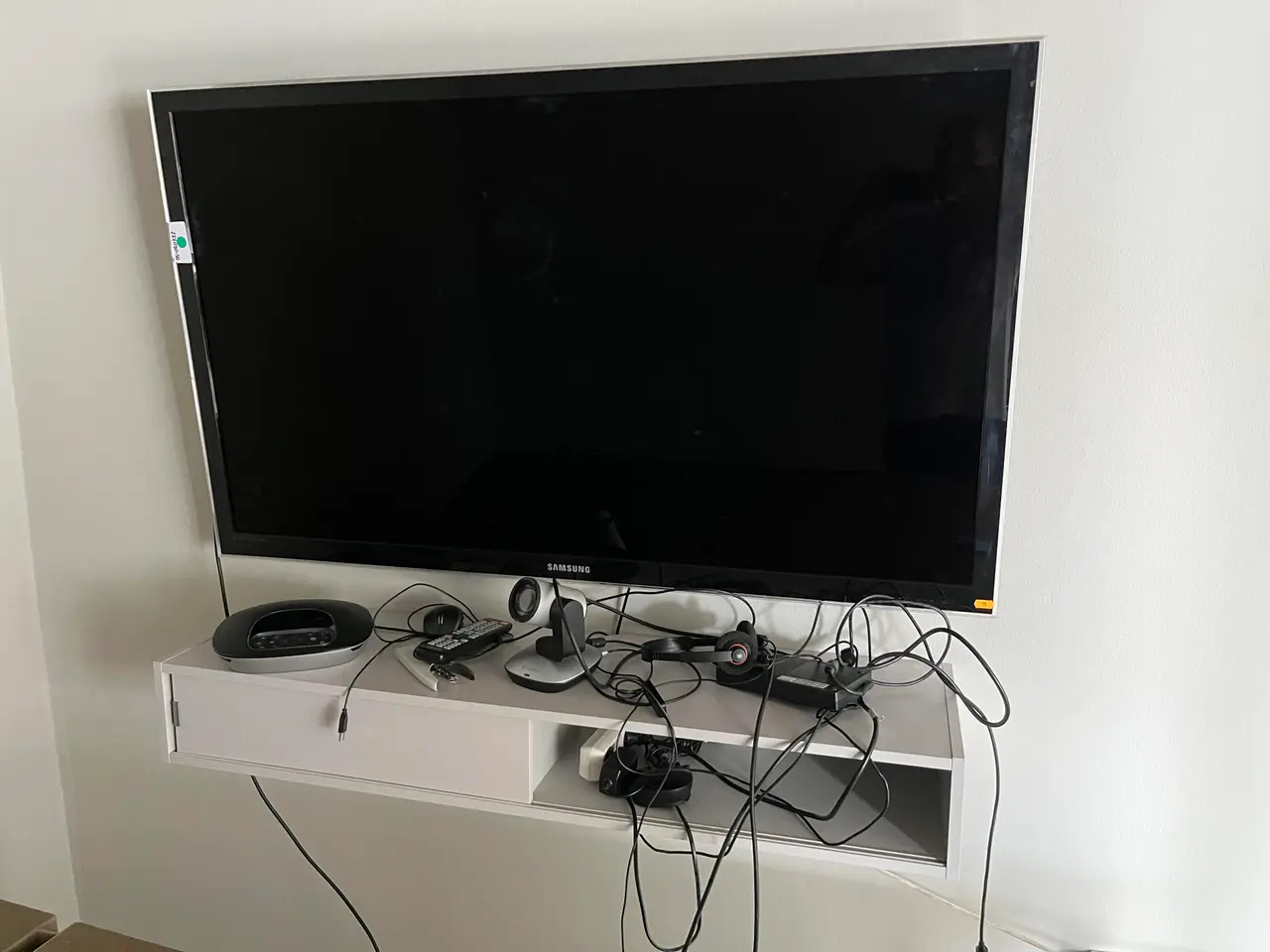 Billede 1 - 55* Samsung Mødeset m.webcam og underskab