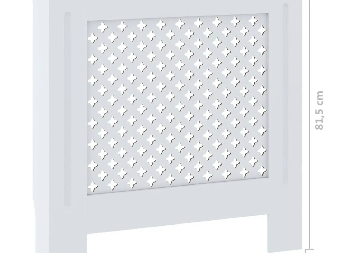 Billede 7 - Radiatorskjuler 78 cm i MDF - hvid