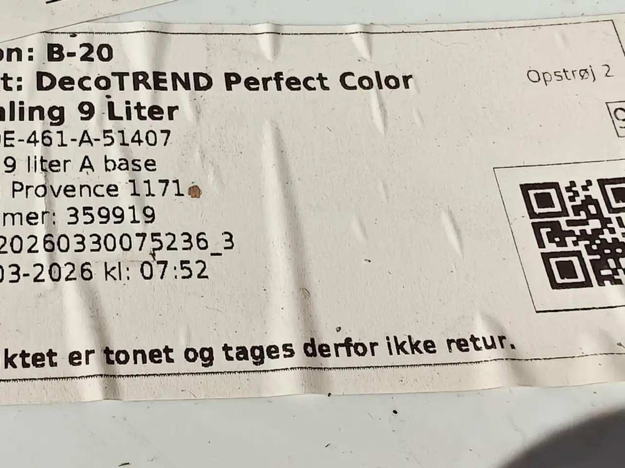 Billede 2 - Maling fra Decofarver