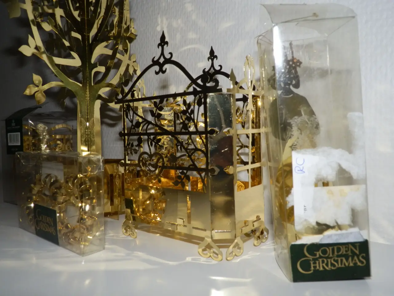 Billede 7 - Royal Copenhagen, Golden Christmas julepynt.