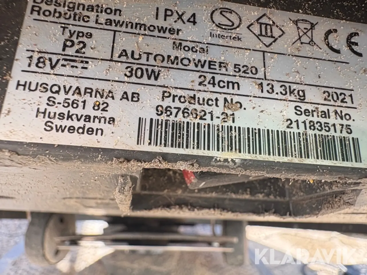 Billede 6 - Robotplæneklipper Husqvarna Professional 520 med ladestation