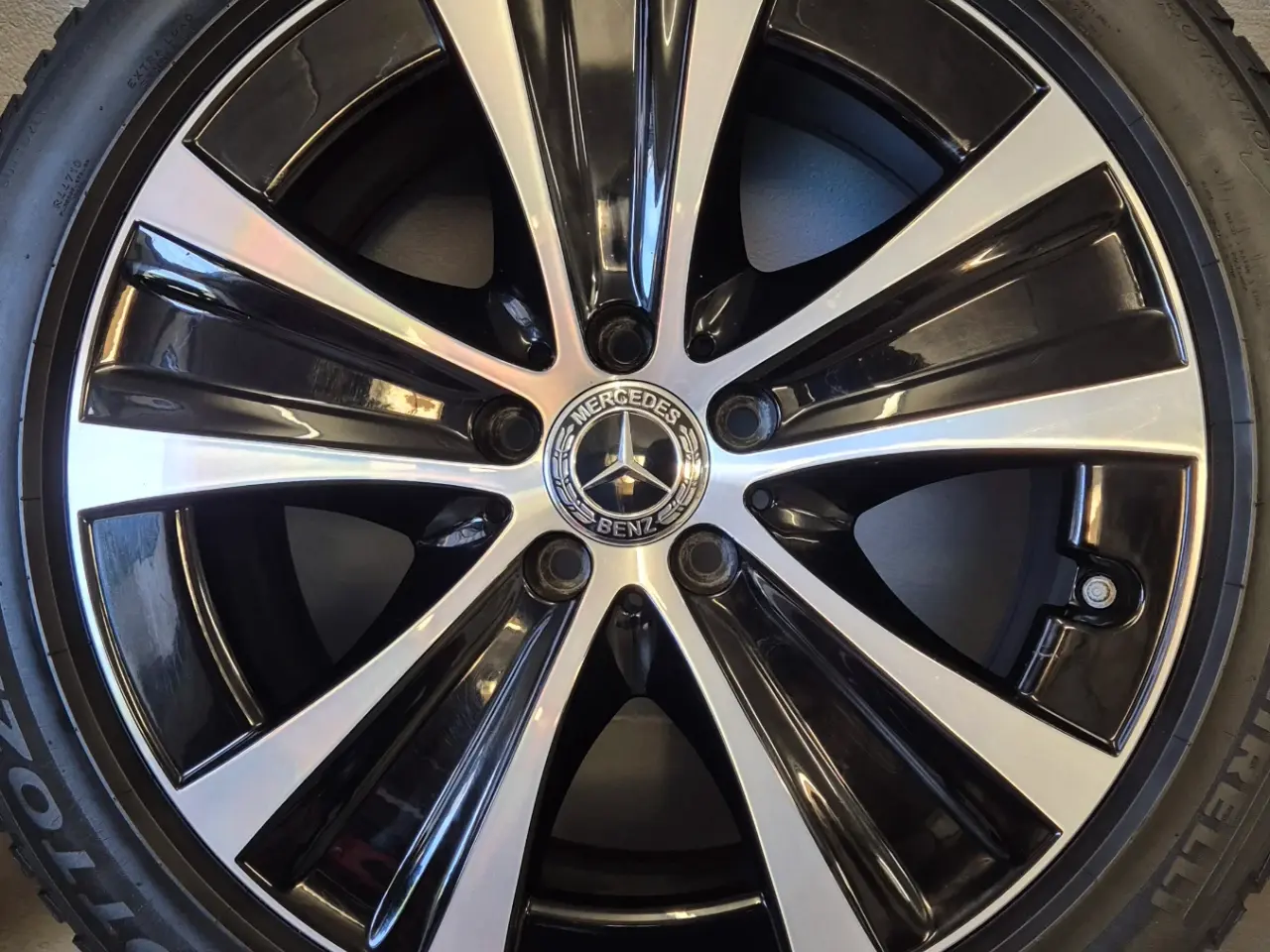 Billede 9 - MERCEDES E-KLASSE ORIGINAL ALUFÆLGE MED VINTERDÆK