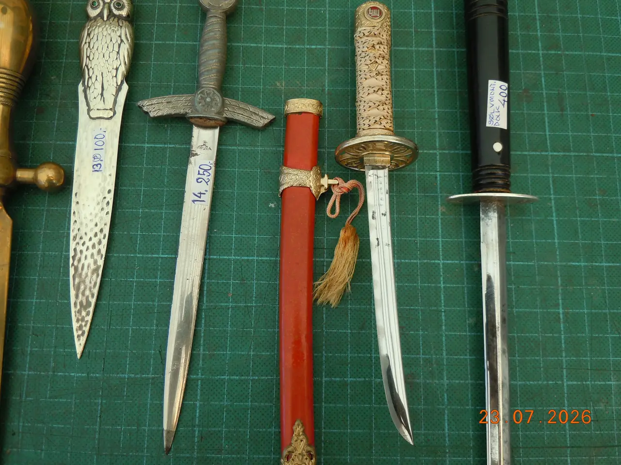 Billede 10 - Brevåbnere. Papirknive. Mange forskellige. 