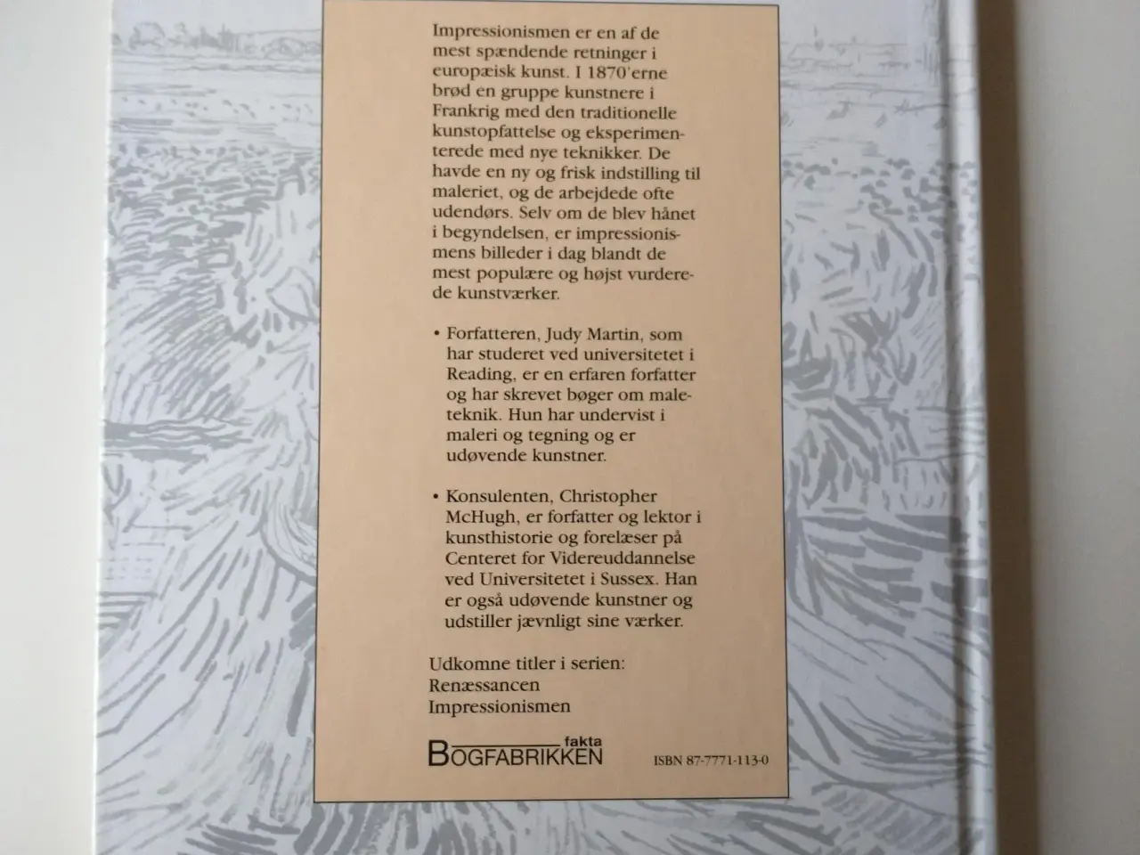 Billede 2 - Impressionismen. Af Judy Martin