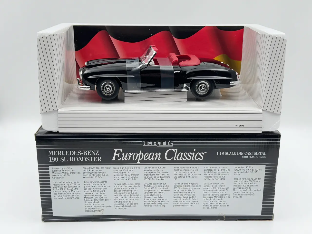 Billede 8 - 1955 Mercedes-Benz 190 SL Roadster 1:18