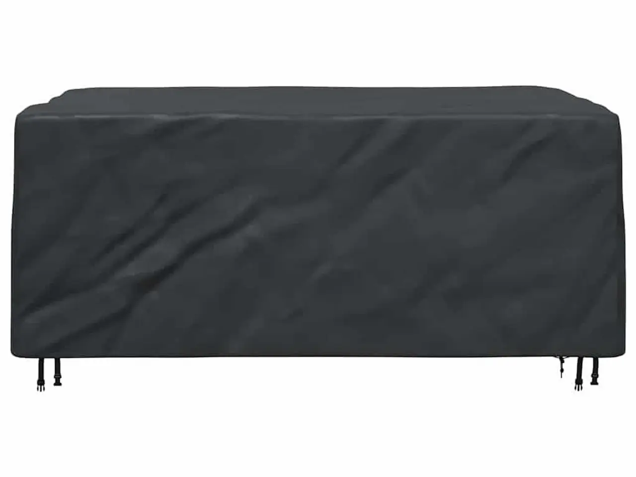 Billede 4 - Overtræk til havemøbler Sort 220 x 150 x 85 cm 210D