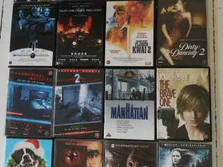Forskellige dvd film