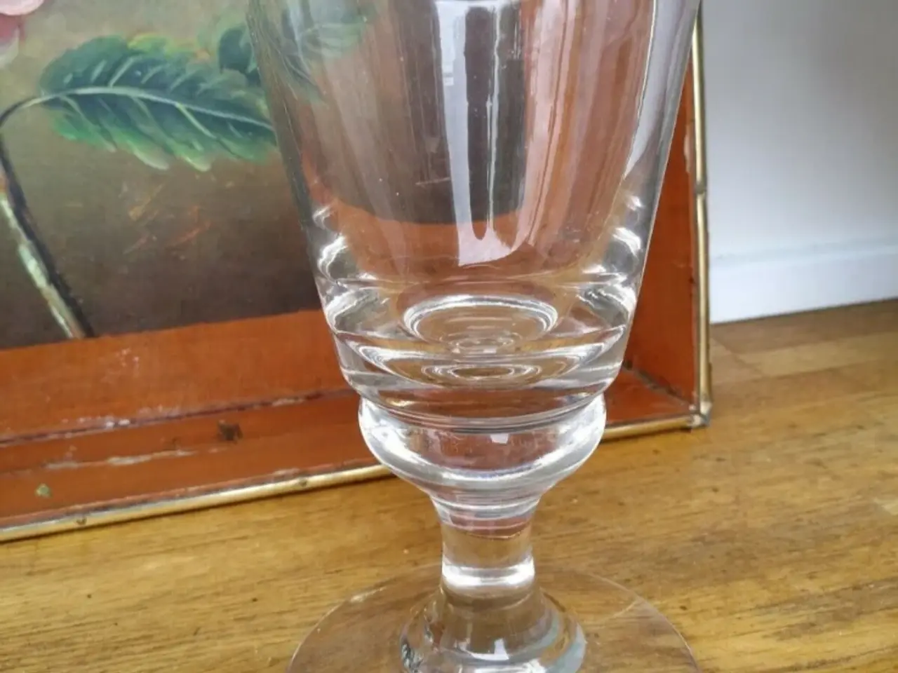 Billede 2 - Gammelt Ølglas Holmegaard, måske Wellington