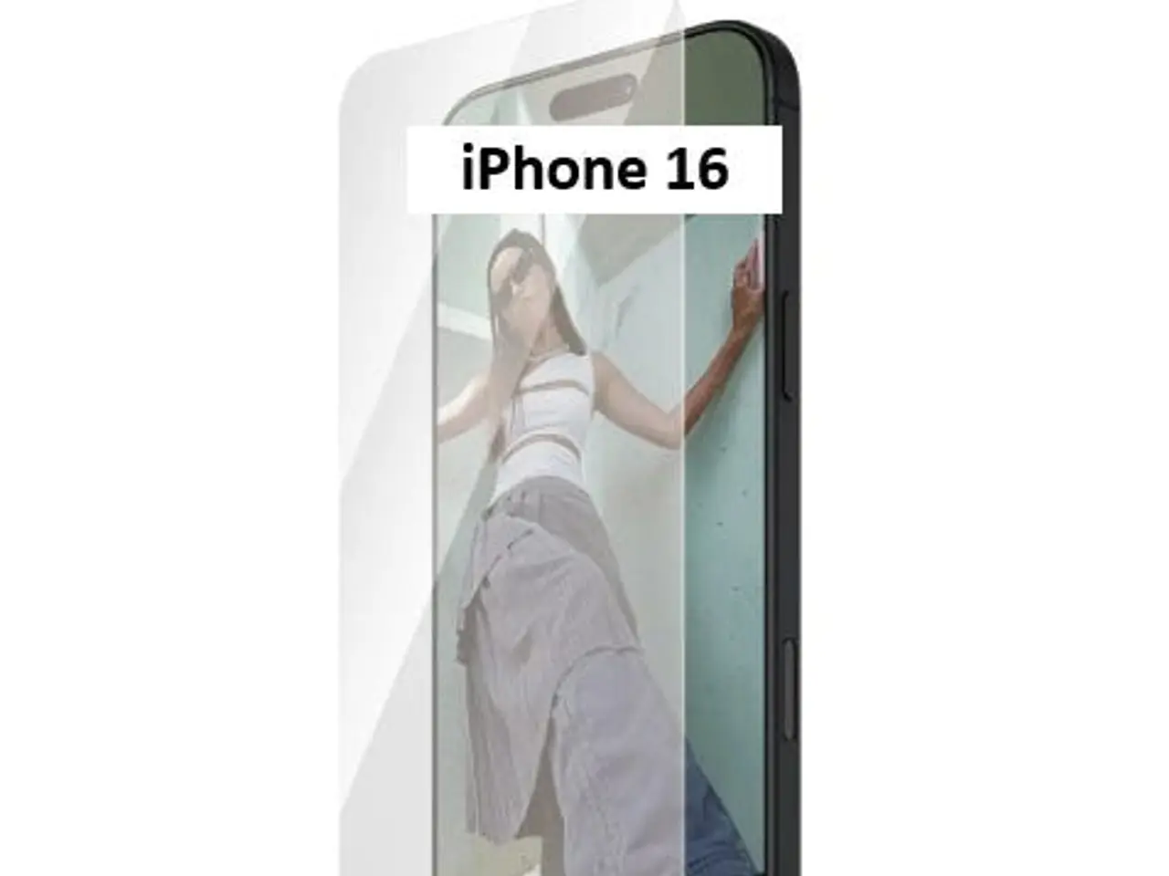 Billede 1 - iPhone 16 skærmbeskyttelse / hærdet glas (panserglas)