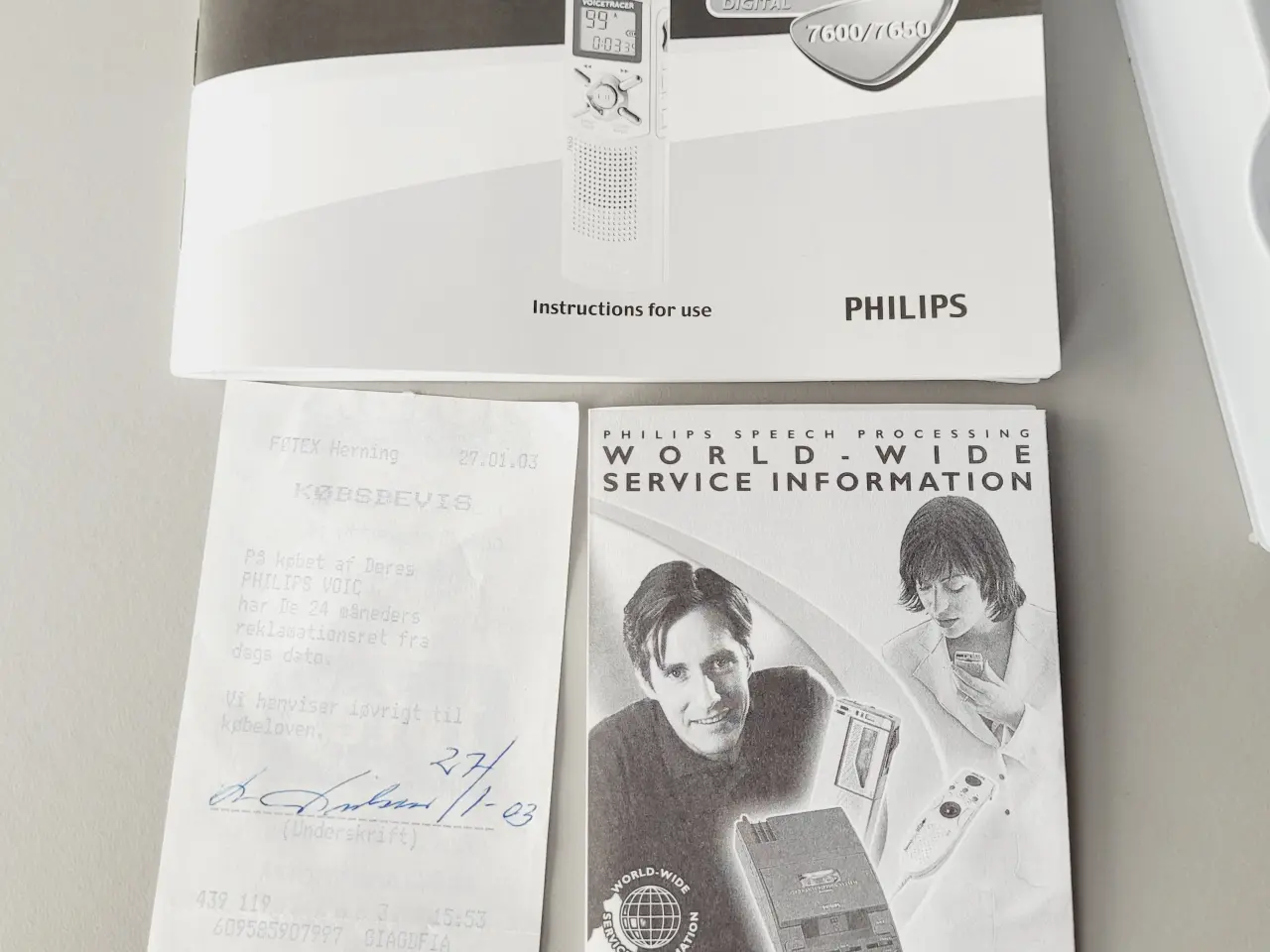 Billede 8 - ⭐️- Philips Voice Tracer 7600 – Digital diktafon 