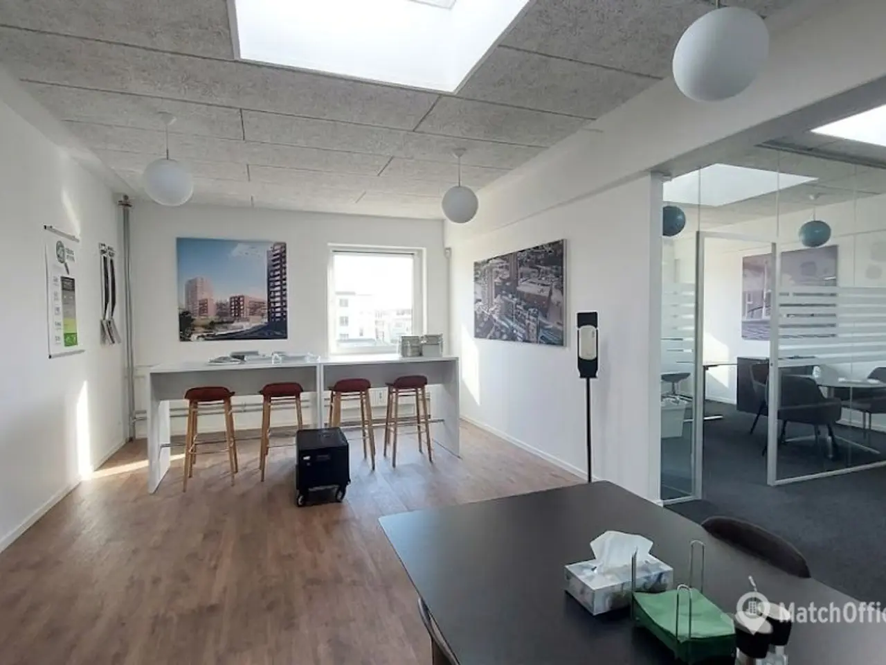 Billede 7 - 440 m² lyst og nyrenoveret kontor i ikonisk Lædervarefabrik – topbeliggenhed ved Ring 3 - Gode parkeringsforhold.