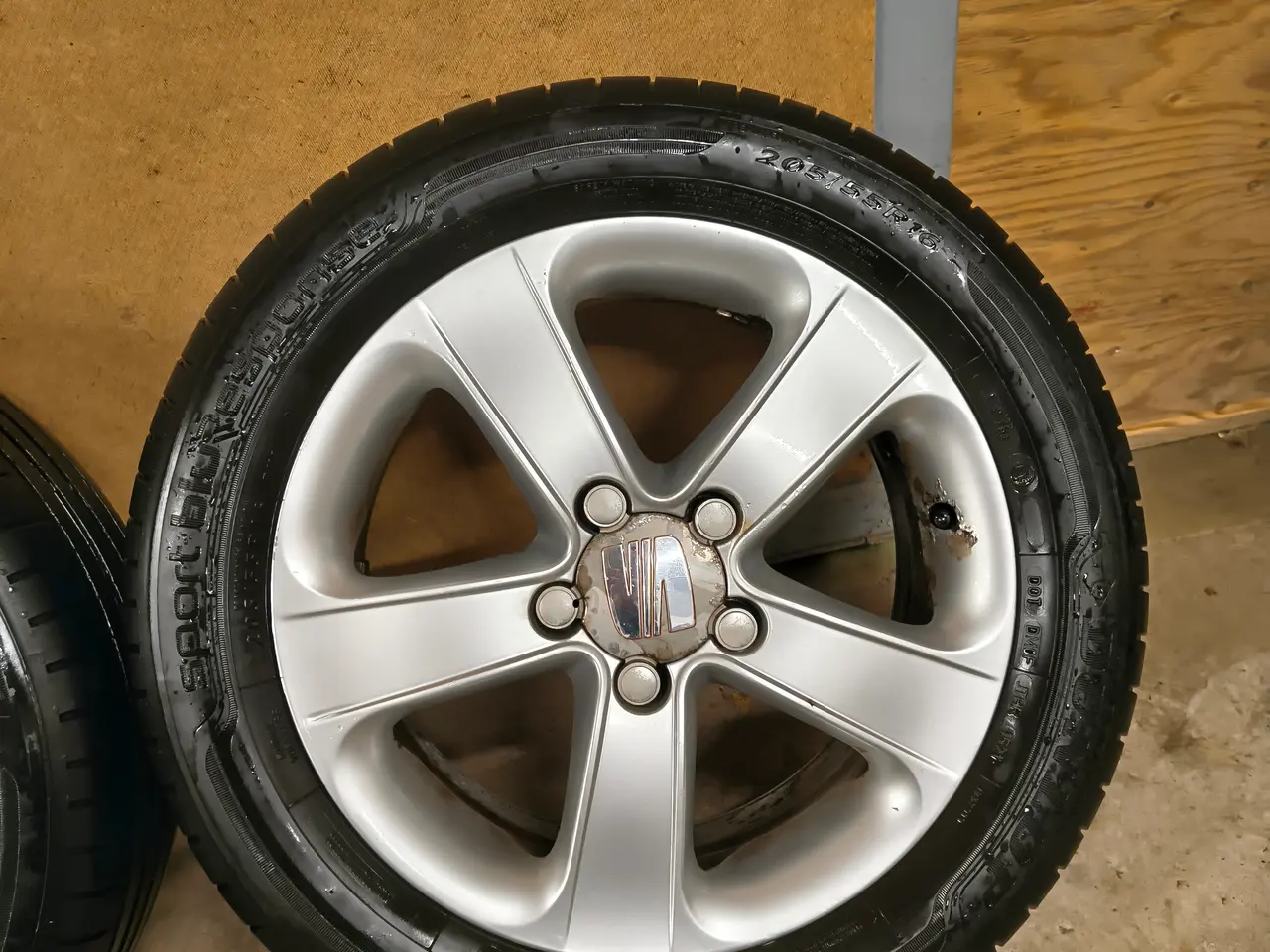 Billede 5 - 16" SEAT fælge, 205/55 R16 