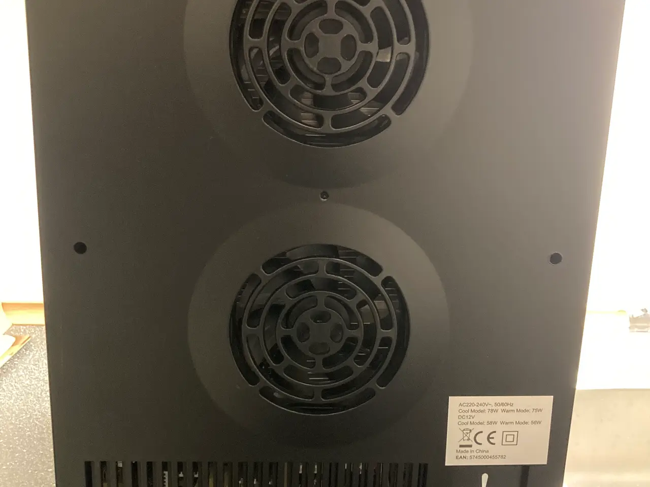 Billede 4 - Mini køleskab 20L - termoelektrisk - køle/varme