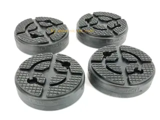 Gummi puder for Launch 2 søjlet lift 4 stk (reservedel)