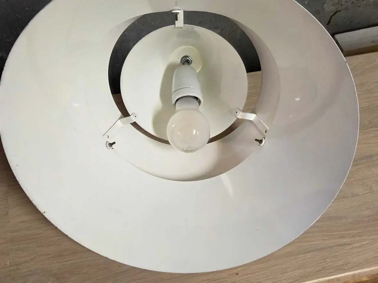 Billede 2 - Hvid vintage Zone pendel designet af Jo Hammerborg