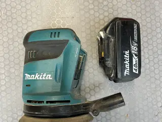 Markita acco eksentriksliber inkl. batteri