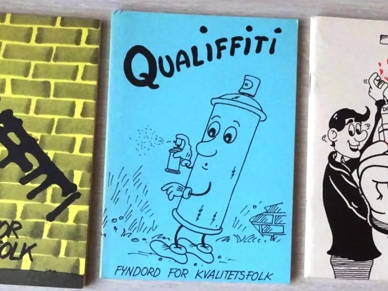 Billede 1 - Kvalitet vittigheder. Qualiffiti hæfter