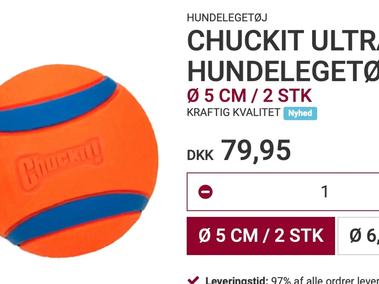 Billede 4 - Chuckit bolde - hundetræning