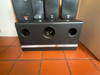 Højtalersæt JBL control SB 5 med 4 små højtalere