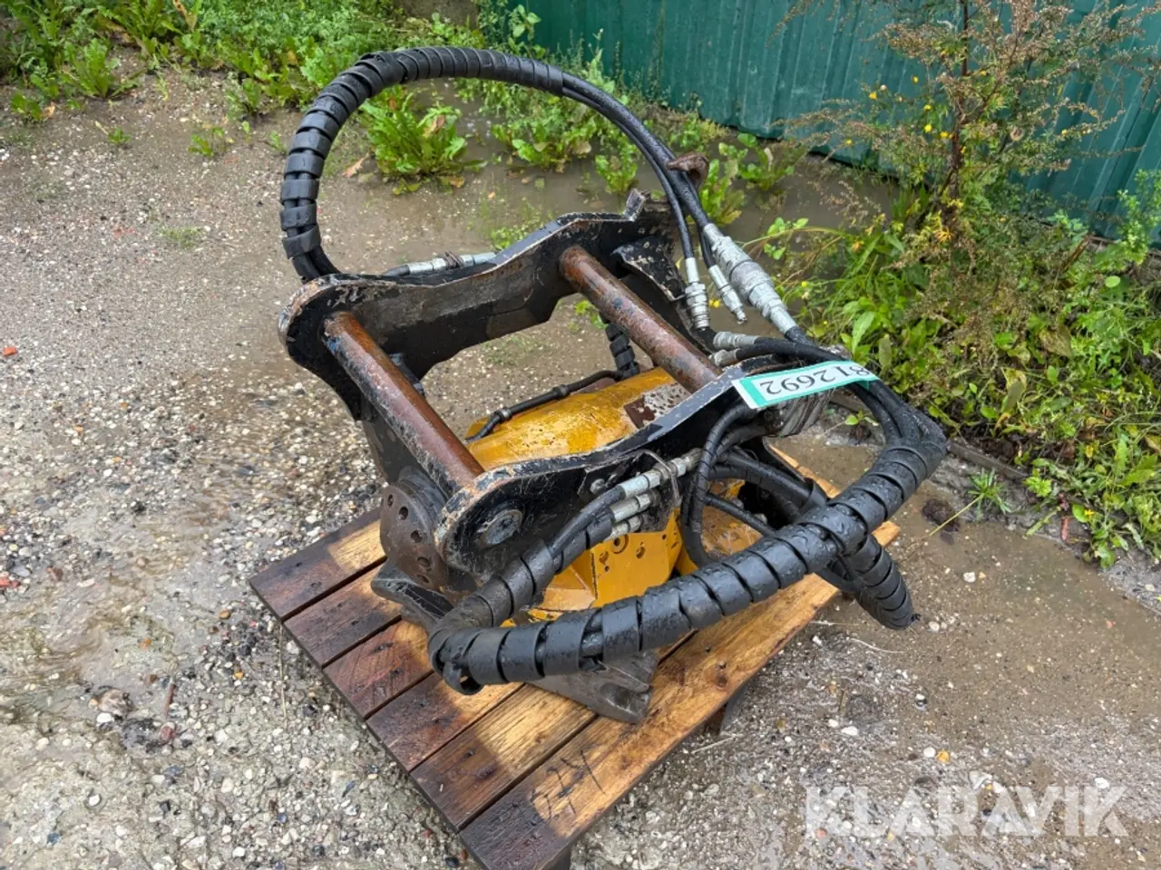 Billede 3 - Rotortilt MS Hydraulic MS V100 / 3 - Hydrema skifte