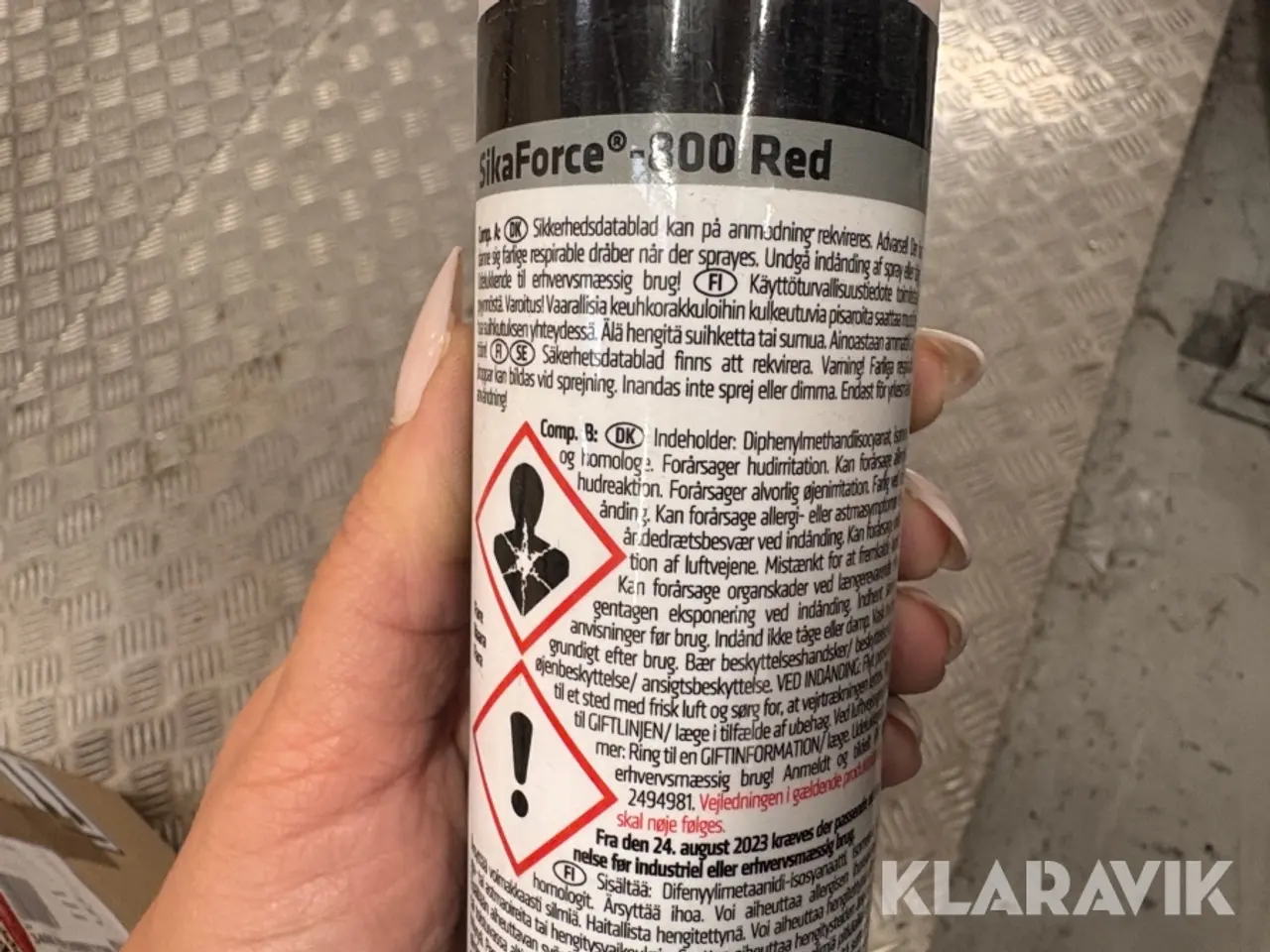 Billede 3 - Spartel Sika 800 RED - 11 tuper