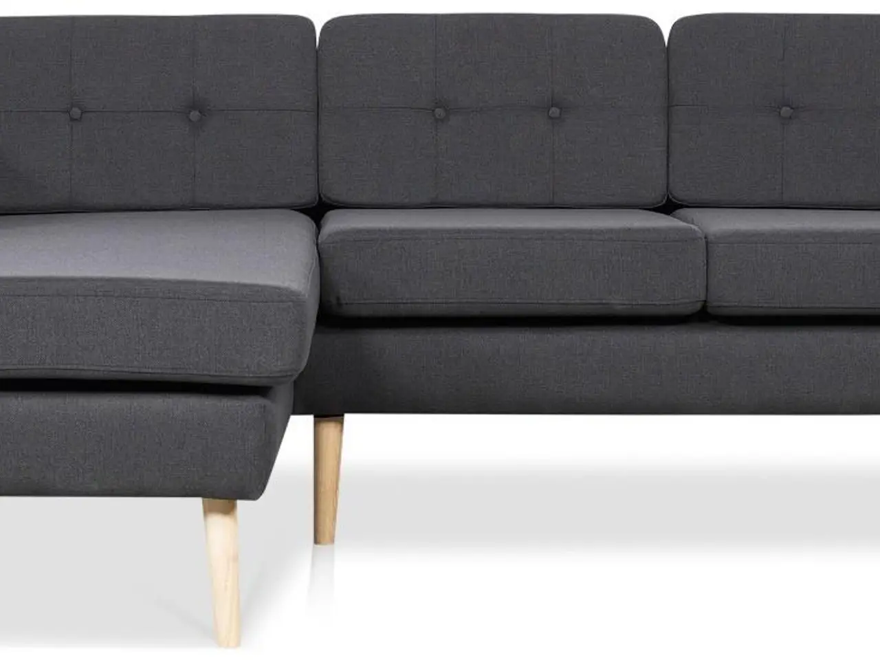 Billede 1 - Novelty chaiselongsofa venstrevendt - koksgrå Inari 95