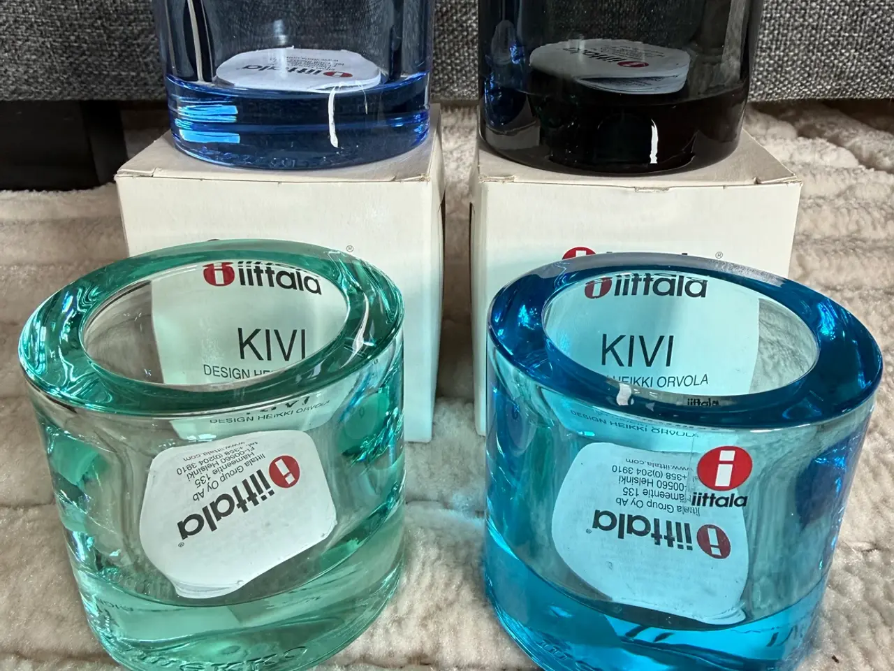 Billede 1 - Iittala Kivi 6 cm 4 stk.