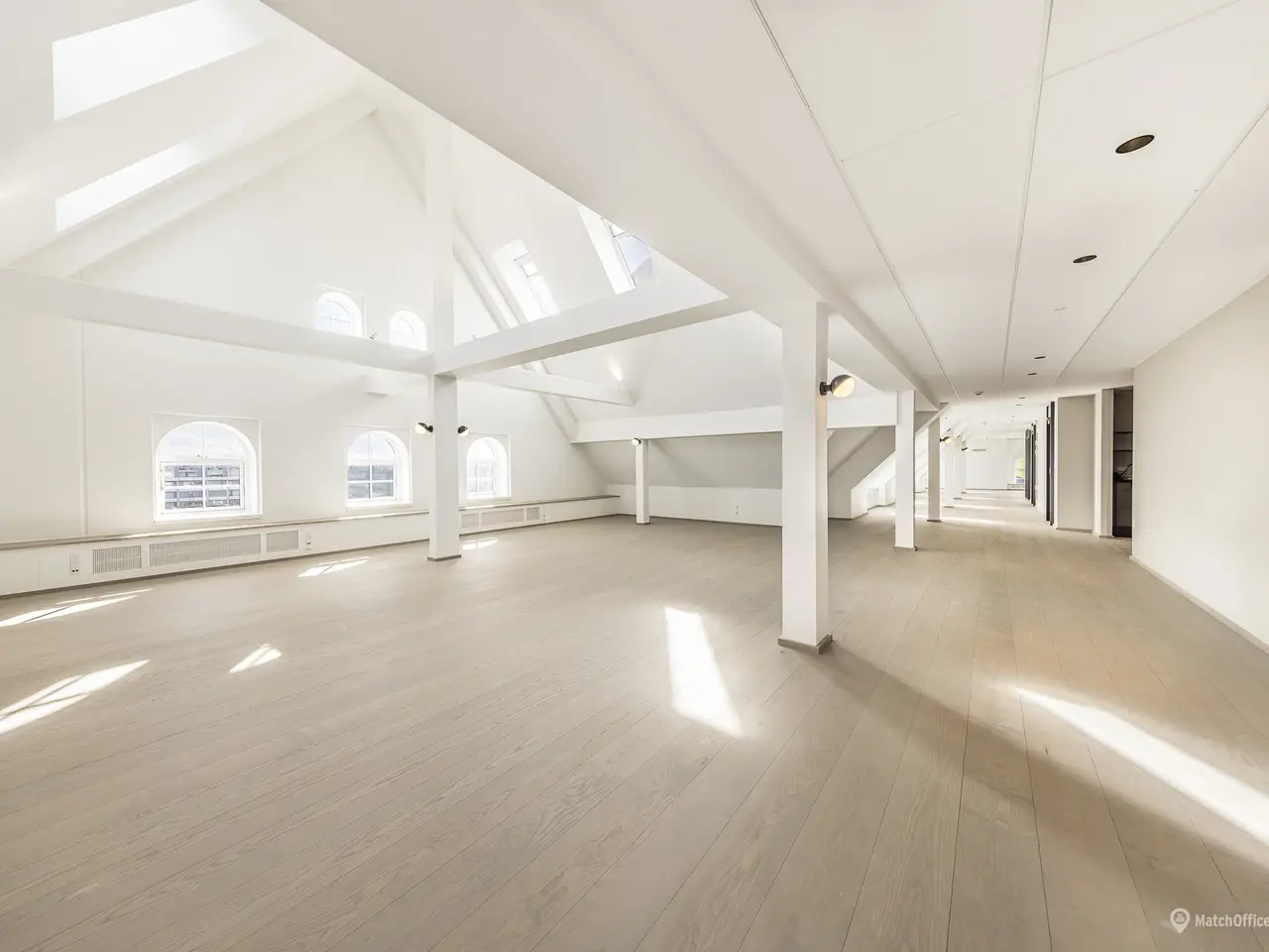 Billede 1 - Kontor & showroom i tagetagen af Harvings Pakhus