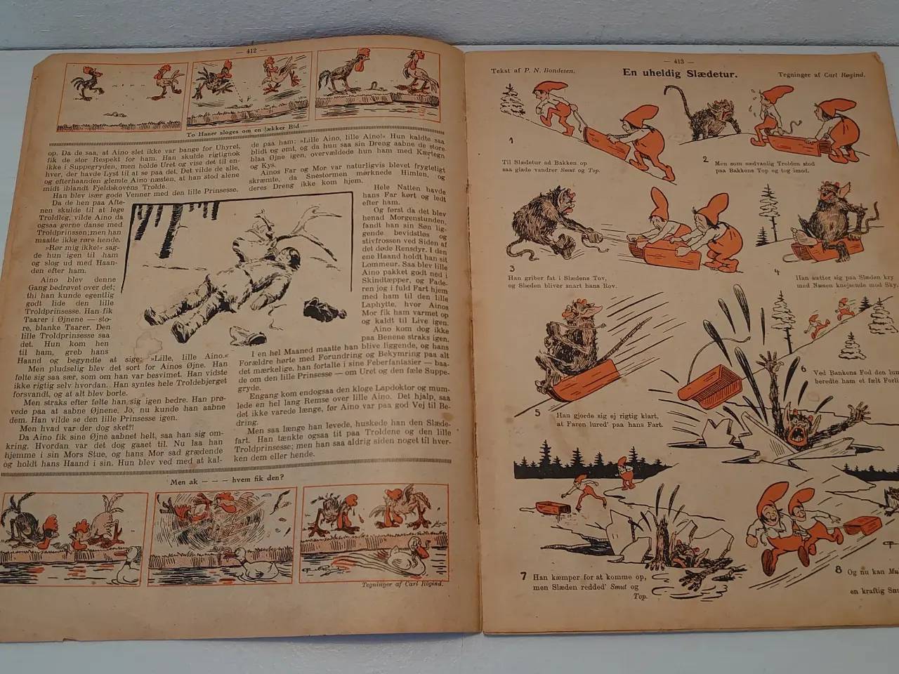 Billede 4 - Børnenes Ugeblads Julehæfte. Ca.1920-30