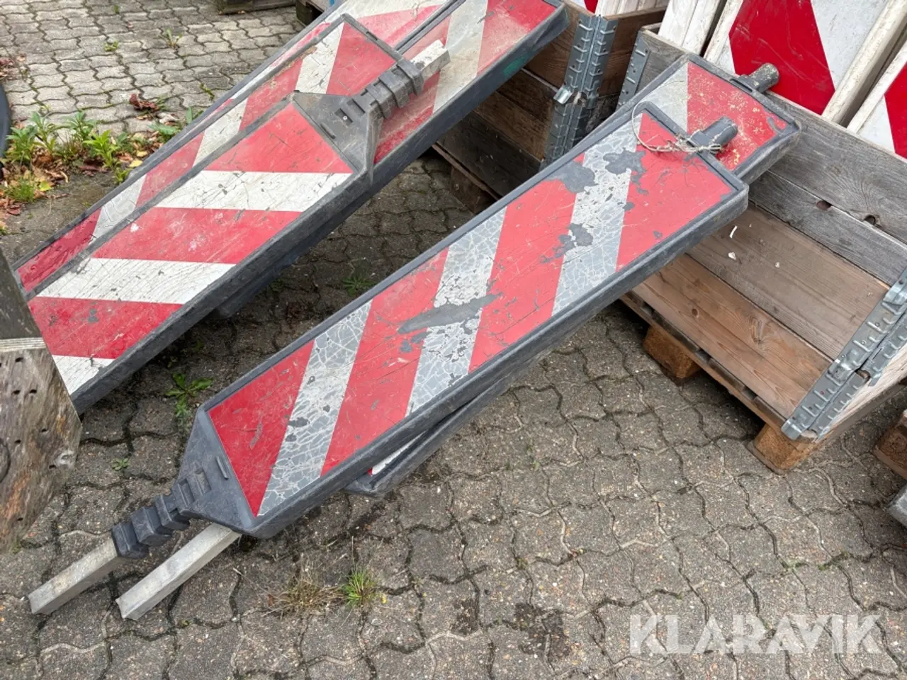 Billede 12 - Afmærkning / slikkepind - ca 100 styk / 2 paller