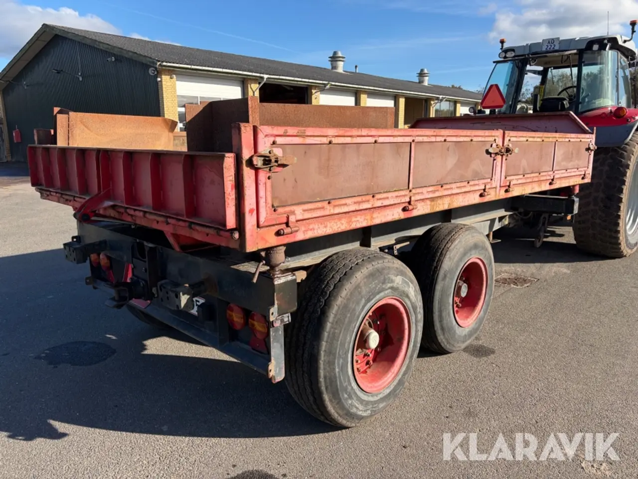 Billede 3 - Tipvogn med trevejstip