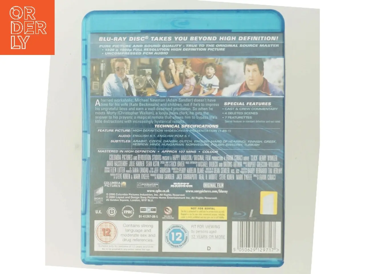 Billede 3 - Click med Adam Sandler (DVD)