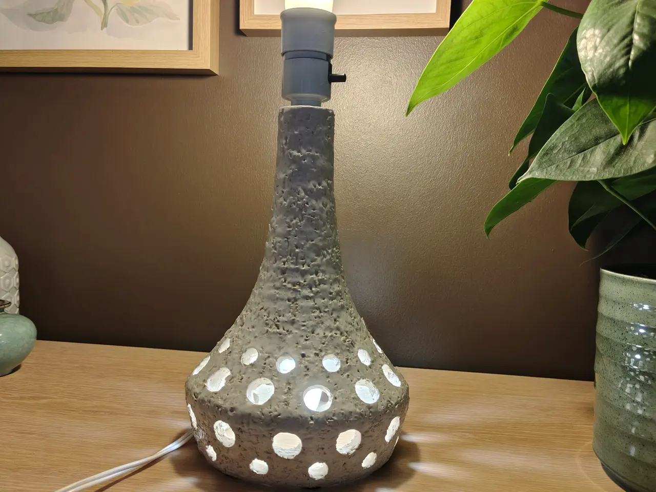 Billede 6 - Flot vintage bordlampe