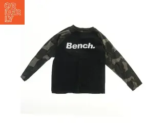 Langærmet bluse med tryk fra Bench (str. 152)