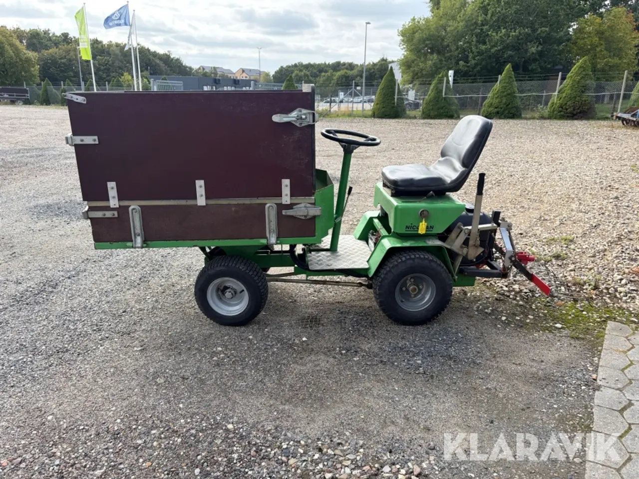Billede 2 - Arbejdskøretøj Nicodan 450H - Kirkegårdstruck